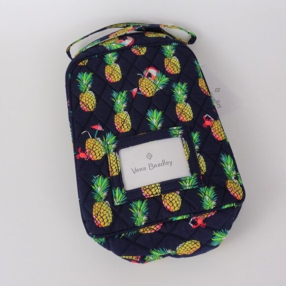 New Vera Bradley Lunch Bunch Bag Toucan Pineapple Tropical Print - Picture 5 of 7